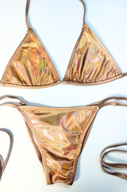 Producto Galactic Bikini sin modelo color rose gold