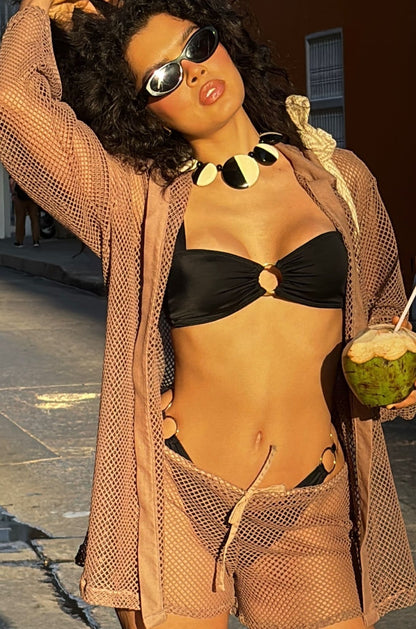 Mocca Set Short - canelaswear
