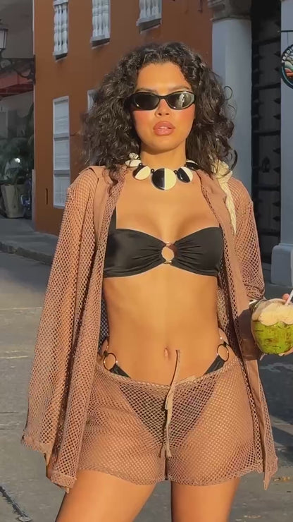 Producto Mocca Set Short con modelo