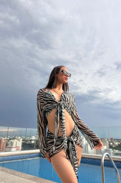 Zebra Vintage Set - canelaswear